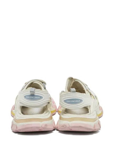 Pre-owned Balenciaga Track Sandals In White