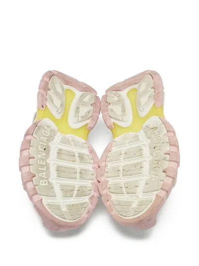 Pre-owned Balenciaga Track Sandals In White