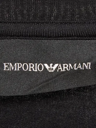 Pre-owned Emporio Armani Logo-print T-shirt In Black