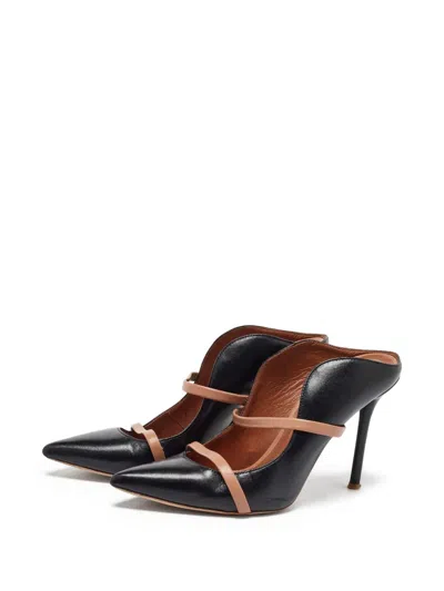 Pre-owned Malone Souliers  100mm Maureen Pointed-toe Mules