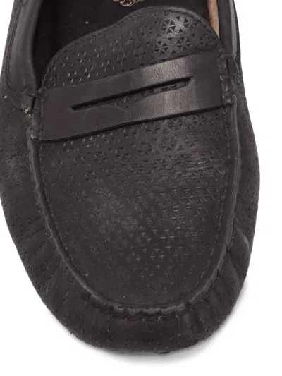 Pre-owned Tod's Vintage Leather Loafers In Black