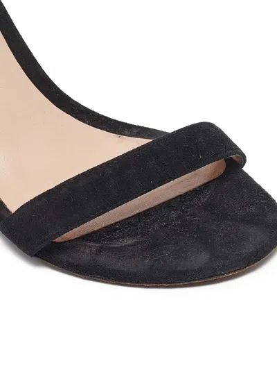 Pre-owned Stuart Weitzman 80mm  Block-heel Ankle-strap Sandals