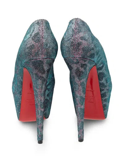Pre-owned Christian Louboutin 155mm Leopard-print Pumps