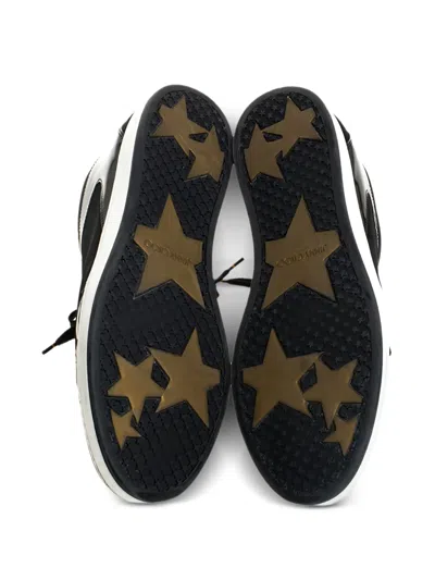Pre-owned Jimmy Choo Miami Sneakers In Black