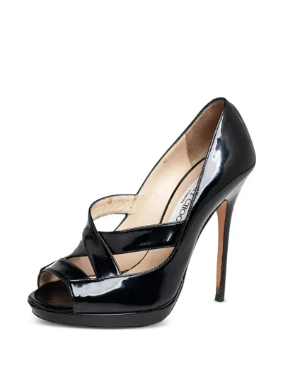 Pre-owned Jimmy Choo 115mm Gesture Pumps