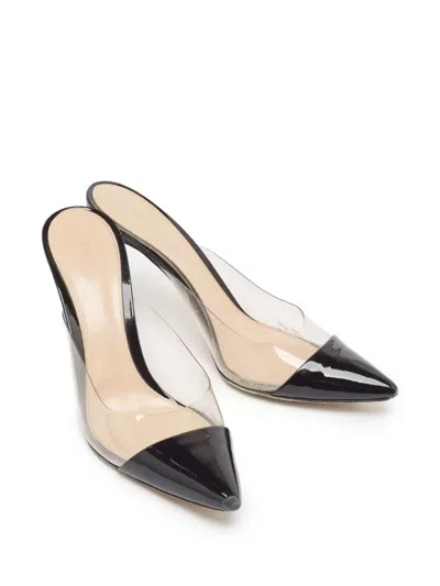 Pre-owned Gianvito Rossi 85mm Plexi Mules