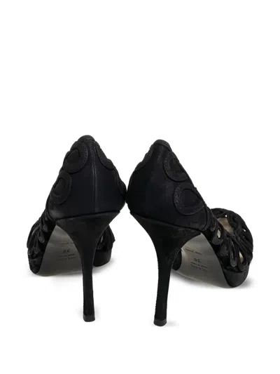 Pre-owned Prada 110mm Leather Pumps
