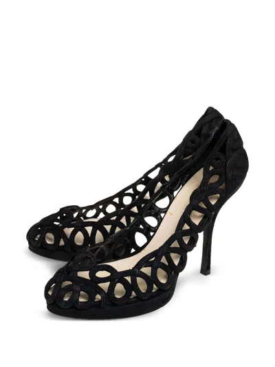 Pre-owned Prada 110mm Leather Pumps