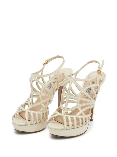 Pre-owned Prada 130mm Leather Pumps