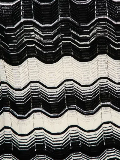 Pre-owned Missoni Zigzag-woven Top