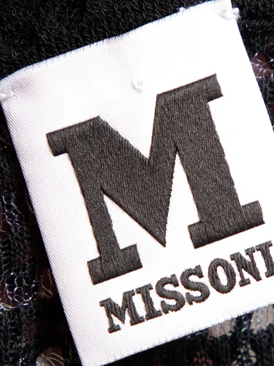 Pre-owned Missoni Zigzag-woven Top