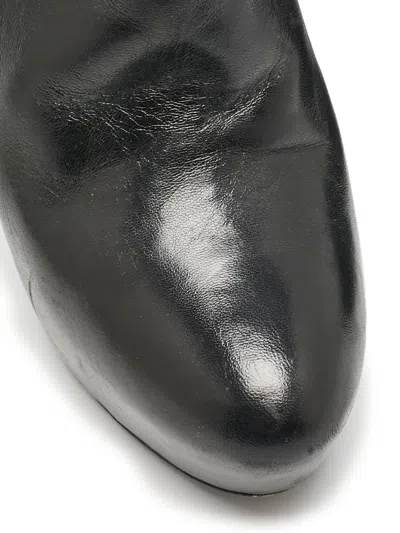 Pre-owned Miu Miu 120mm Leather Pumps In Black
