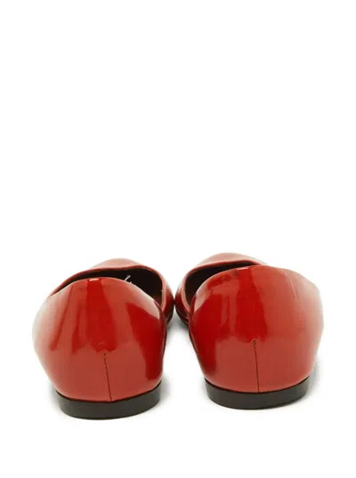 Pre-owned Bottega Veneta Patent Ballet Flats