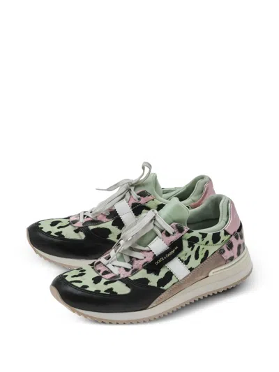 Pre-owned Dolce & Gabbana Leopard-print Sneakers