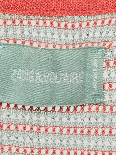 Pre-owned Zadig & Voltaire  Knitted Sleeveless Top In Green