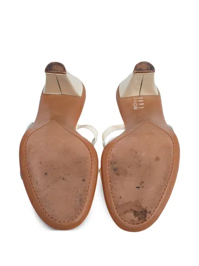 Pre-owned Tod's Vintage  95mm Leather Sandals