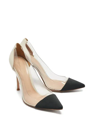Pre-owned Gianvito Rossi  90mm Plexi Pointed-toe Pumps