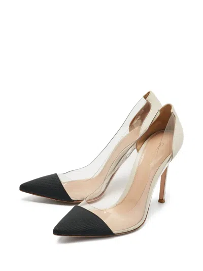Pre-owned Gianvito Rossi  90mm Plexi Pointed-toe Pumps