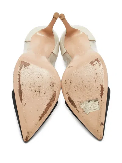 Pre-owned Gianvito Rossi  90mm Plexi Pointed-toe Pumps
