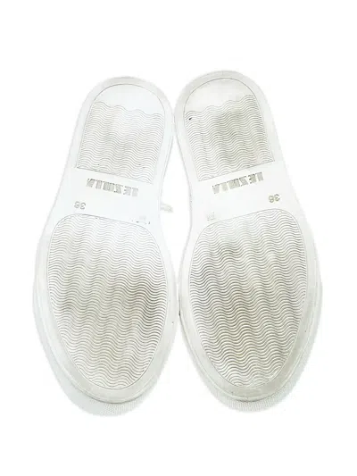 Pre-owned Le Silla Crystal-embellished Sneakers In Gray