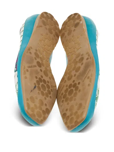 Pre-owned Jimmy Choo Patterned Ballet Flats