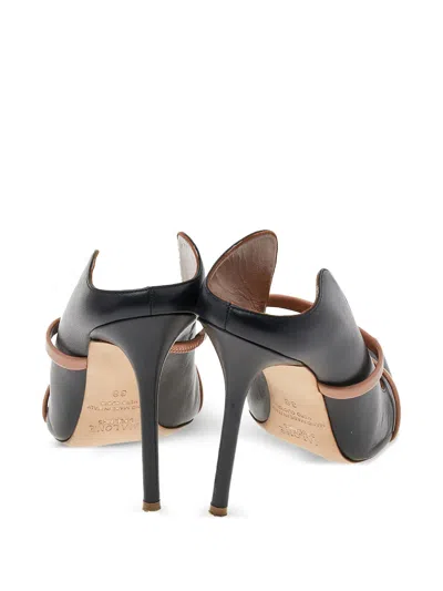 Pre-owned Malone Souliers 100mm Pointed Toe Strappy Mules
