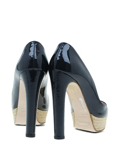 Pre-owned Miu Miu 130mm Patent Pumps