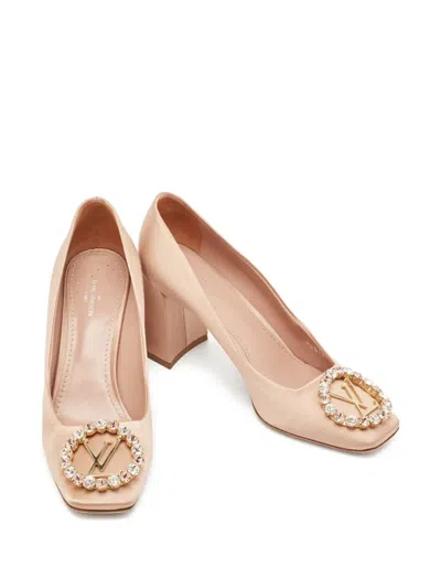 Pre-owned Louis Vuitton Madeleine Block-heel Pumps
