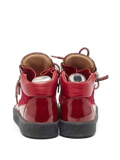 Pre-owned Giuseppe Zanotti  Patent Zip-up Sneakers