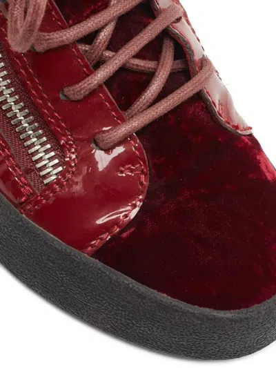 Pre-owned Giuseppe Zanotti  Patent Zip-up Sneakers