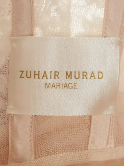 Pre-owned Zuhair Murad  Lace-embroidered Bridal Gown