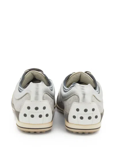 Pre-owned Tod's Vintage  Panelled Sneakers