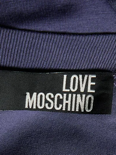 Pre-owned Moschino Slogan-embroidered Dress