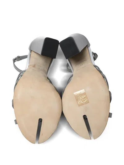 Pre-owned Burberry 115mm Strappy Sandals
