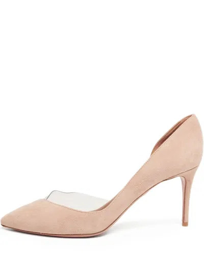 Pre-owned Aquazzura 75mm Leather Pumps