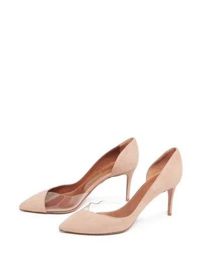 Pre-owned Aquazzura 75mm Leather Pumps