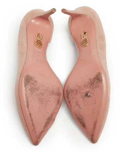 Pre-owned Aquazzura 75mm Leather Pumps