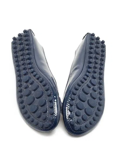 Pre-owned Louis Vuitton Lv-plaque Ballet Flats