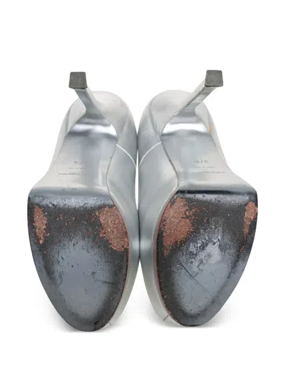 Pre-owned Saint Laurent 155mm Tribtoo Heeled Pumps