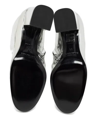 Pre-owned Balenciaga 75mm Metallic Ankle Boots