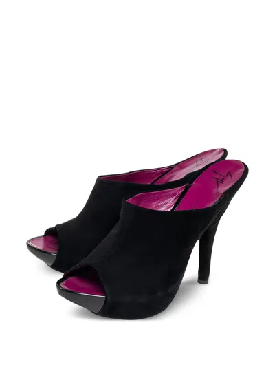 Pre-owned Giuseppe Zanotti Vintage 140mm Peep-toe Sandals