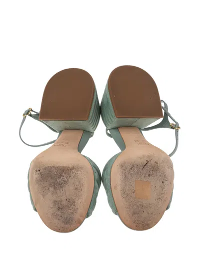 Pre-owned Fendi 75mm Jelly Sandals