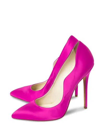 Pre-owned Brian Atwood  120mm Besame Satin Pumps