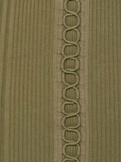 Pre-owned Alexander Wang Ribbed Midi Dress