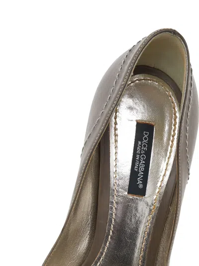 Pre-owned Dolce & Gabbana 90mm Leather Pumps