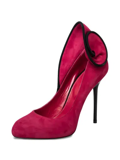 Pre-owned Sergio Rossi Vintage 110mm Swirl-detail Pumps