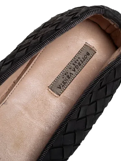Pre-owned Bottega Veneta Intrecciato Leather Ballet Flats