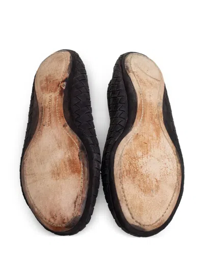 Pre-owned Bottega Veneta Intrecciato Leather Ballet Flats