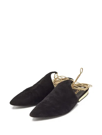 Pre-owned Chanel Pointed-toe Ballet Flats