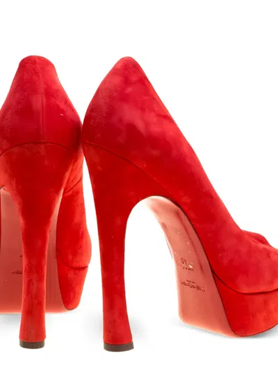 Pre-owned Saint Laurent 145mm Platform Pumps
